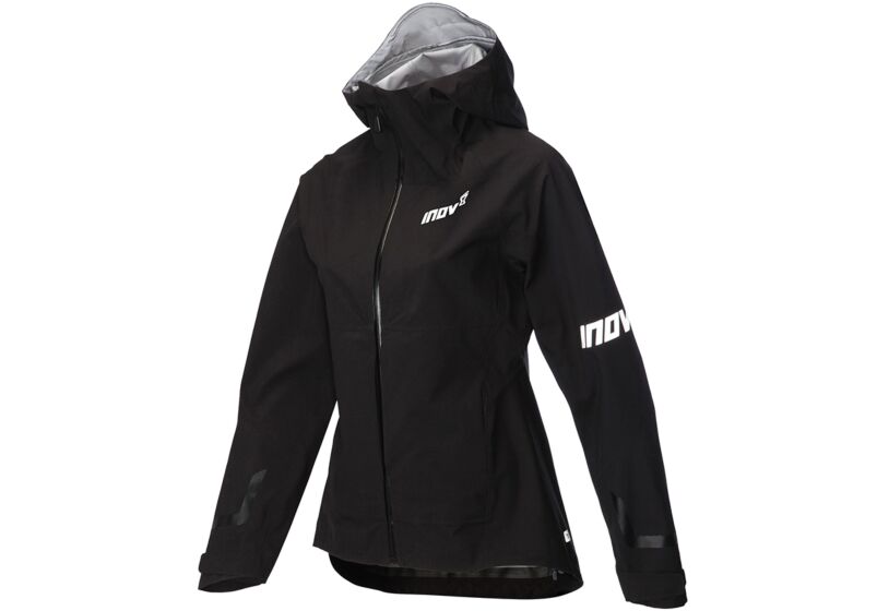 Inov-8 Protec-shell Waterproof Womens Running Jacket Black Australia (NUBVFR603)